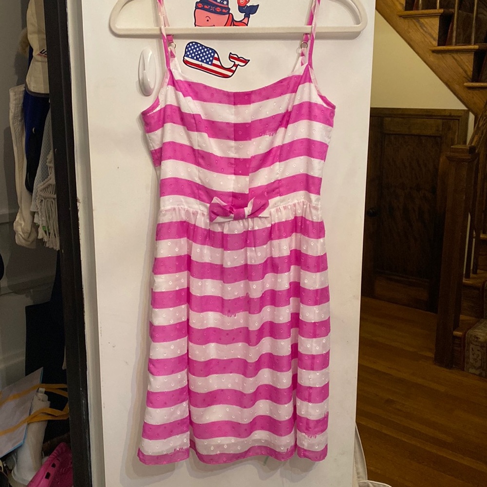 Lilly Pulitzer Women’s Pink & White Stripe Dress